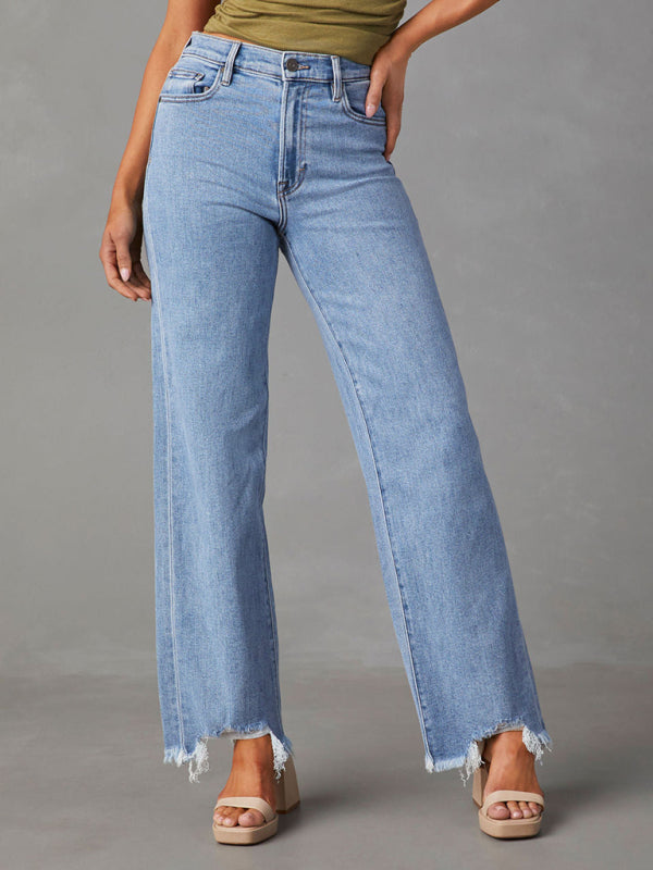 Ladies Straight Jeans