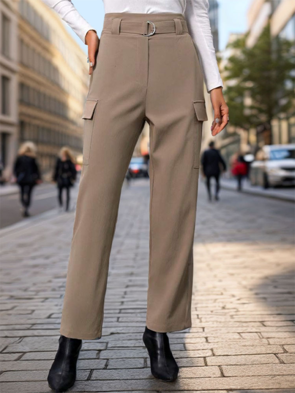 Women's Lace-Up Commuter Trousers